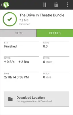 µTorrent android App screenshot 10